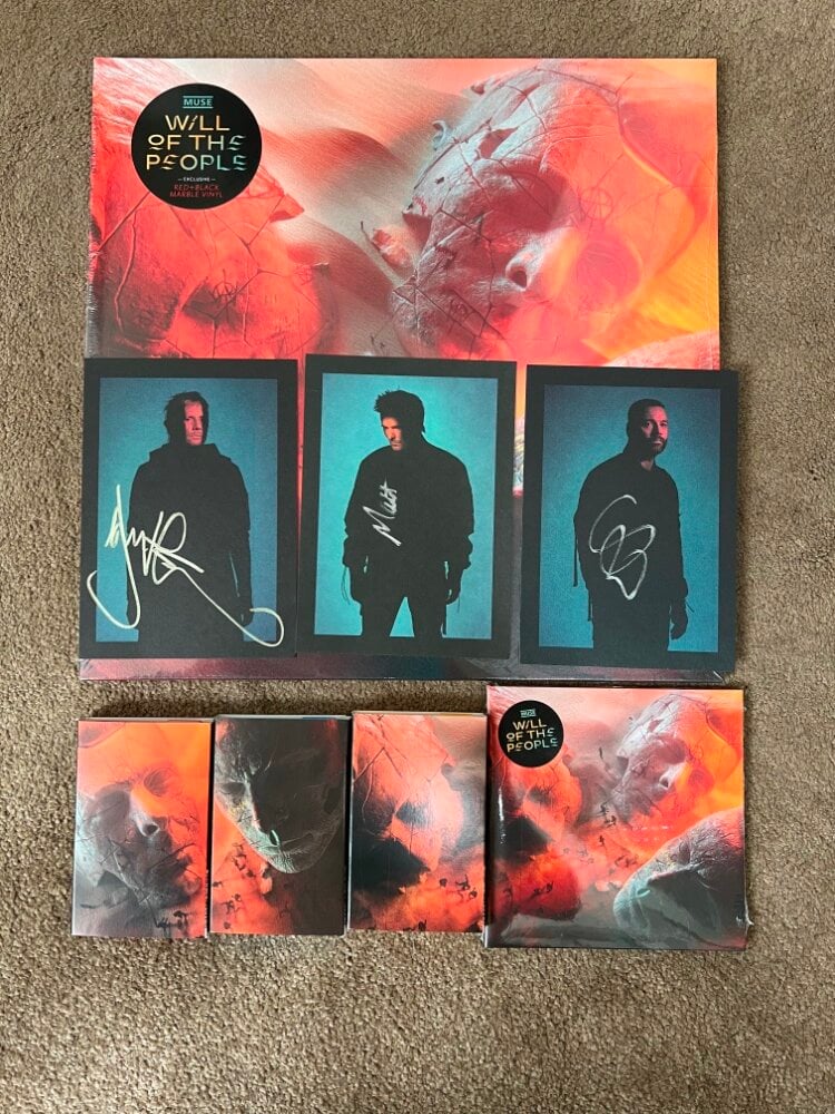 SIGNED WILL OF THE PEOPLE DELUXE MUSIC BUNDLE - Songs & Releases