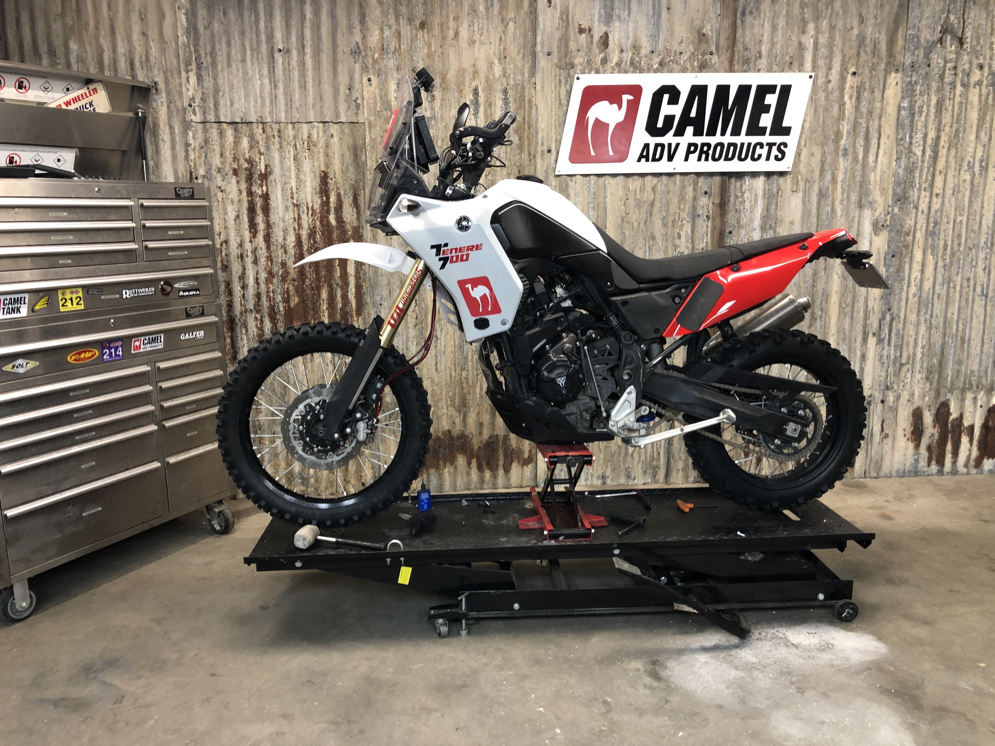 Yamaha T7 Tenere 700 High Fender Kit - Camel ADV Products - Yamaha Tenere  700 Forum