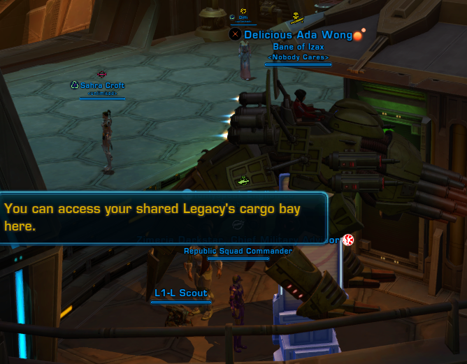 Auto dismount at fleet guild bank/legacy storage - Suggestion Box ...