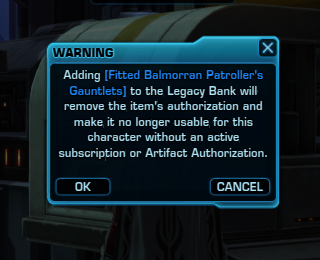 Legacy Bank bug/issue after 7.7.1c - Bug Reports - SWTOR | Forums