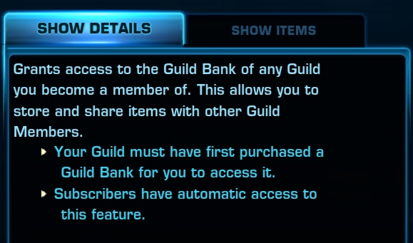 Guild Banks and the Blockade for Free to play - Bug Reports - SWTOR ...