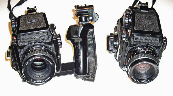 confused about grip/motor drive options for the Mamiya m645 - Medium Format  - Photo.net