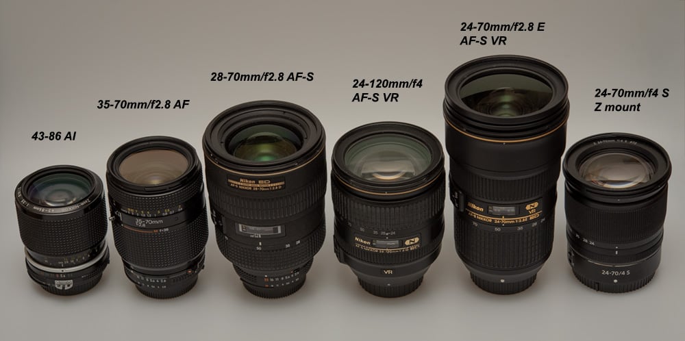 Nikon AF-S Nikkor 28-70 2.8 ED vs Nikon AF-S Nikkor 24-70 ED