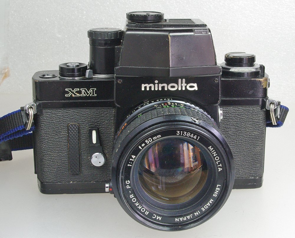 The Long Awaited Minolta XM, Minolta's Pro Heavyweight - Classic Manual  Film Cameras - Photo.net