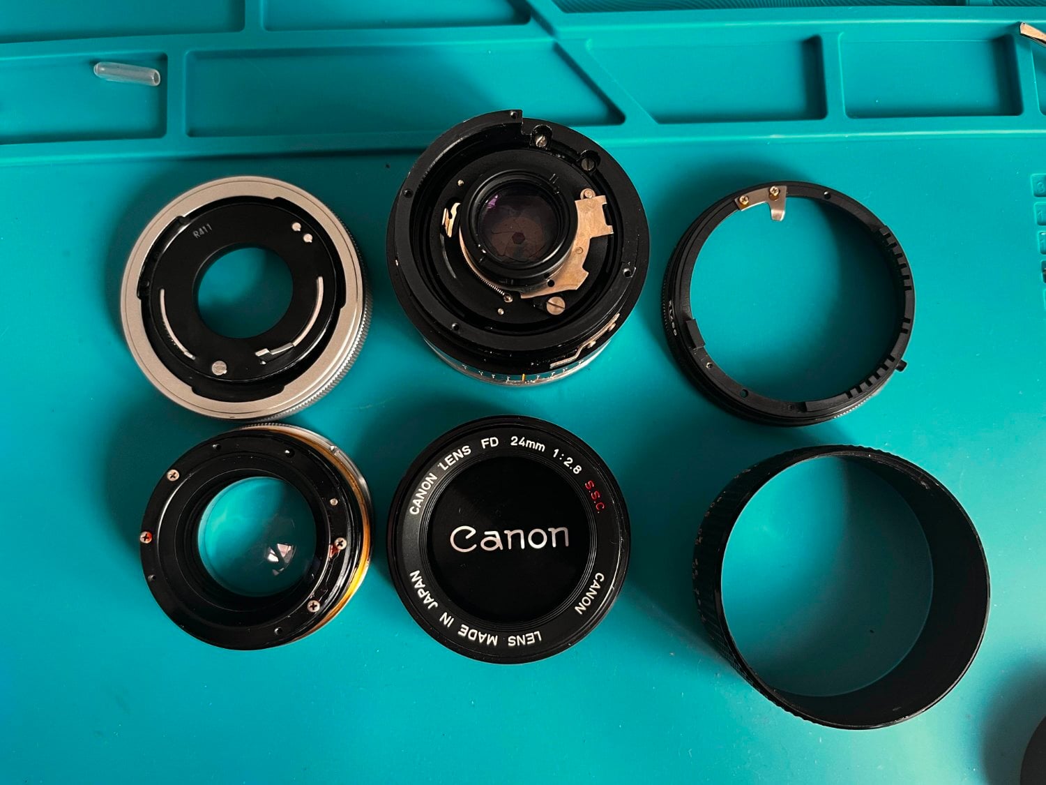 Help to reassemble a Canon FD 24mm f2.8 S.S.C - Canon FD Mount