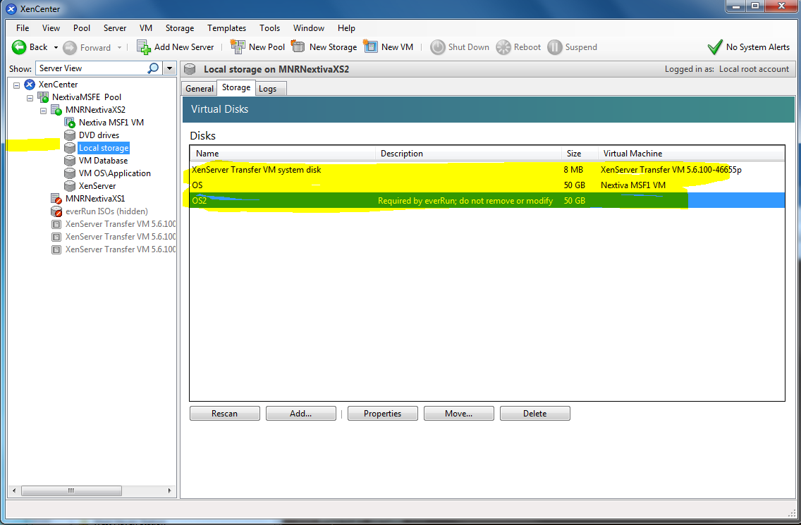Local Storage gone after crash - Miscellaneous - Citrix Community