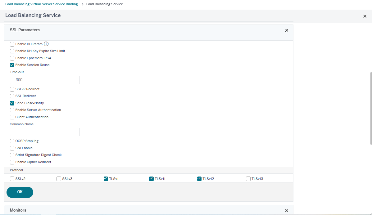 why tls 1.3 i not supported at service side? - NetScaler ADC