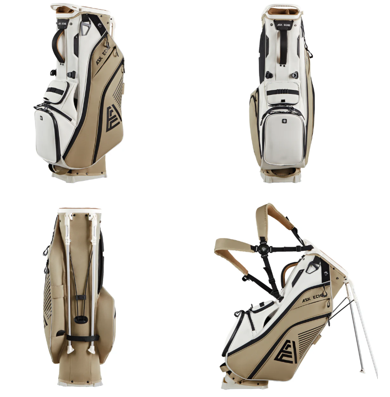 【新品未使用未開封】 DUAL STAND MINI SAND BEIGE Ask Echo 2026 ST-14 Way Full Length Dividers Hybrid Stand Bag