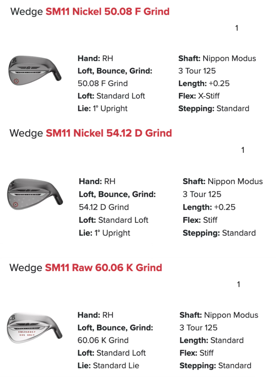 Titleist Vokey SM11 Wedges — Custom Fit Experience - Page 4