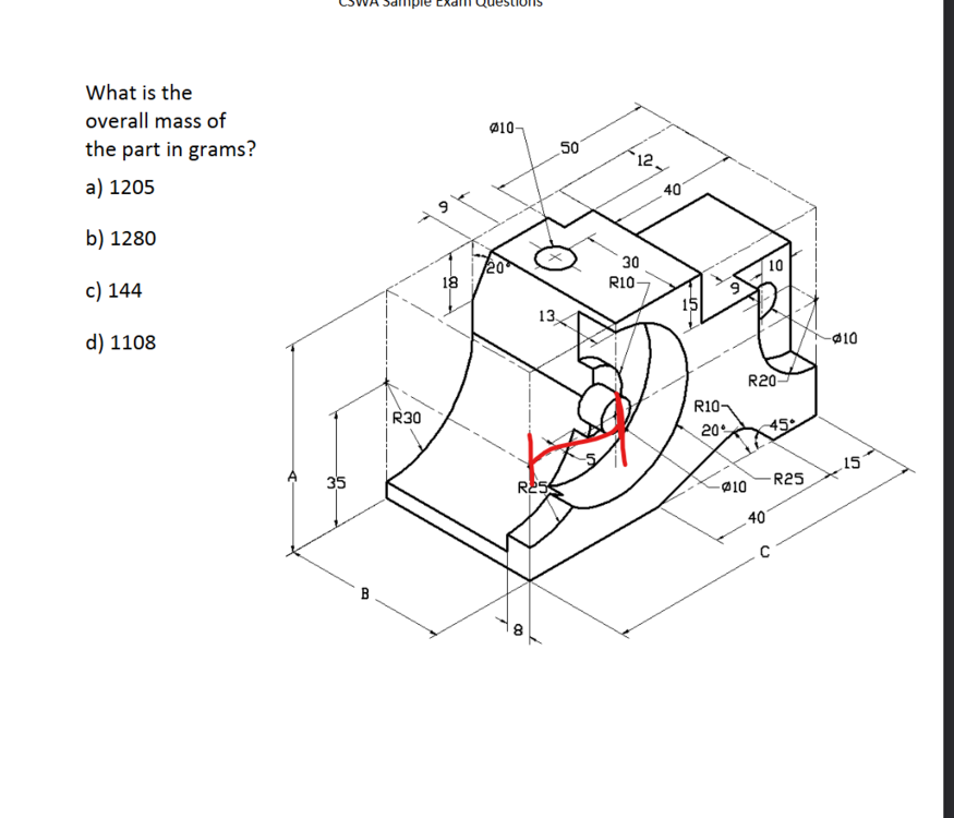 CSWA Sample Exam help - General Q&A - GoEngineer Community