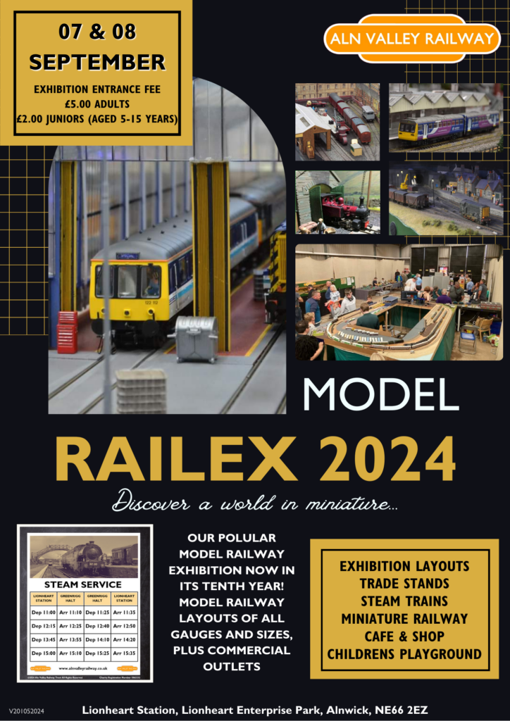 Railex at the Aln Valley Heritage Railway