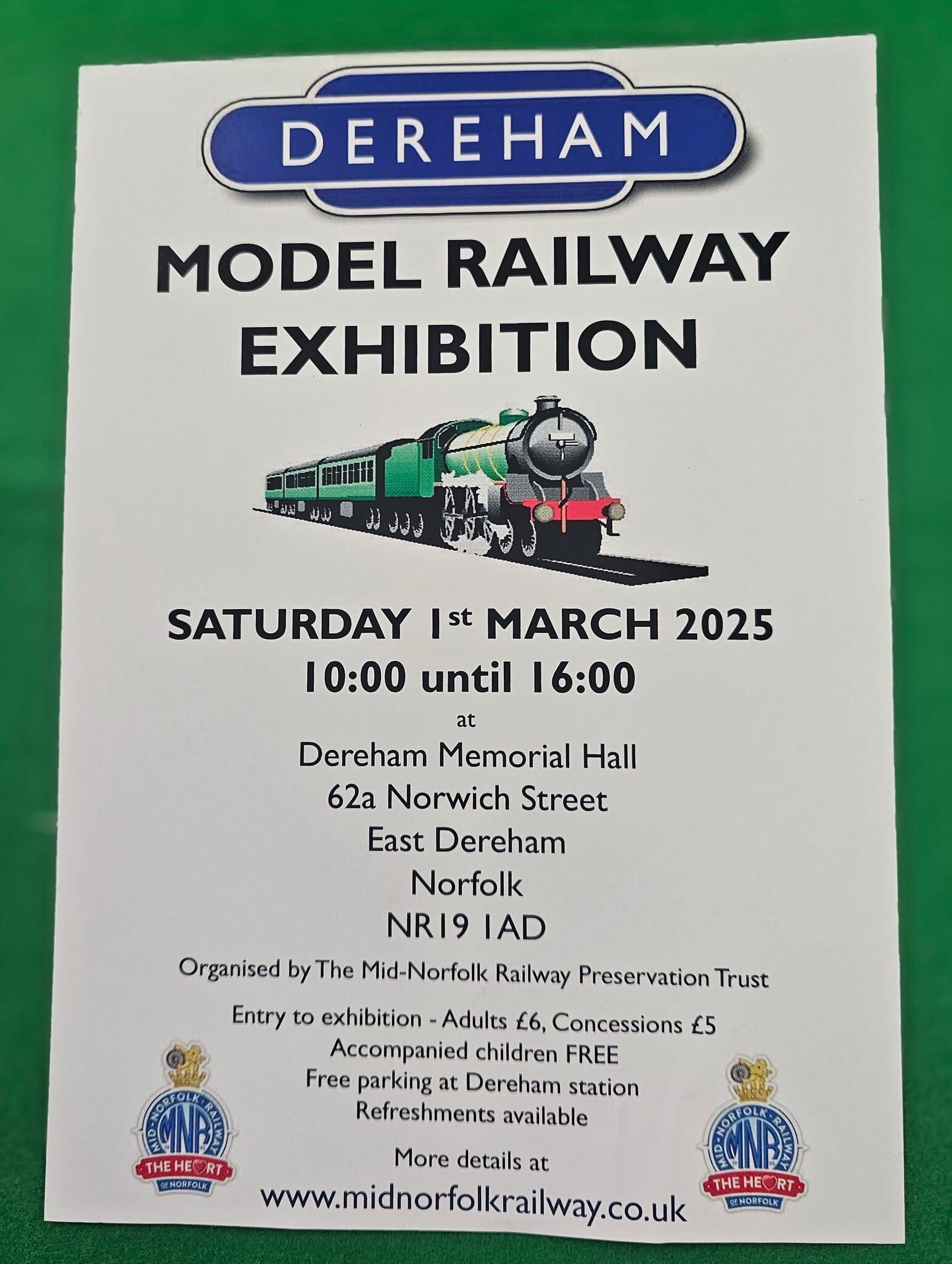 Dereham Model Railway Exhibition