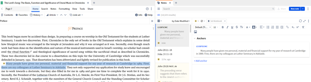 How to make notes about the book itself? - Logos and Verbum Forum ...