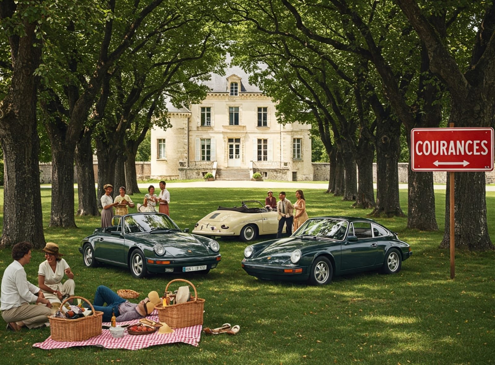 🔵 Pique nique au Domaine du château de Courances