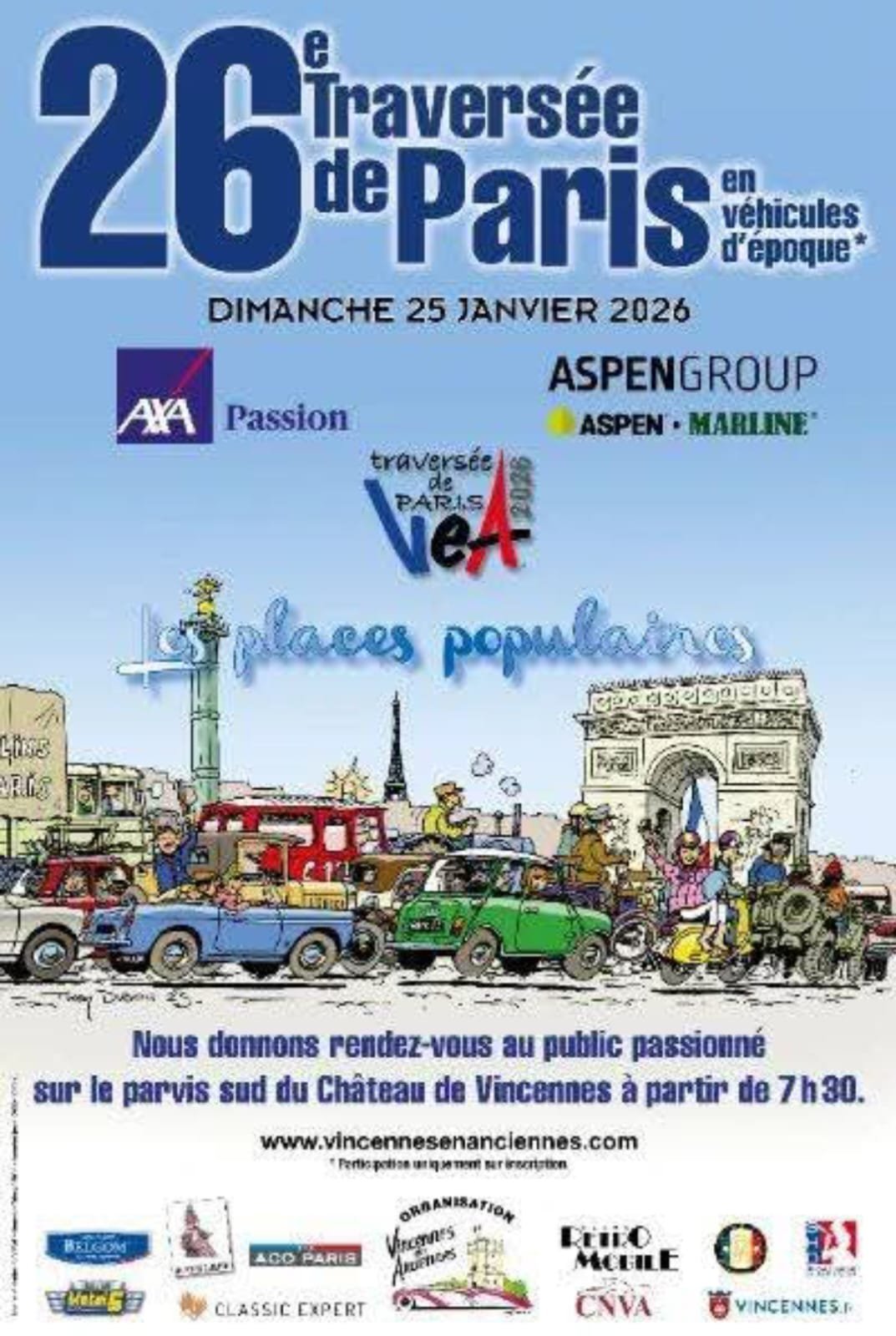 🔵 26ème Traversée de Paris