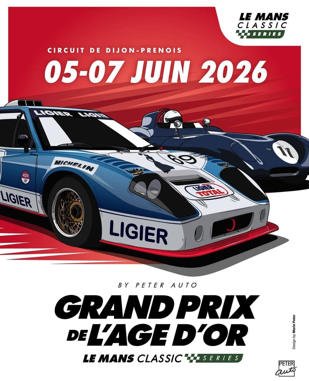 🔵 Grand Prix de l'Age d'or - Circuit Dijon Prenois