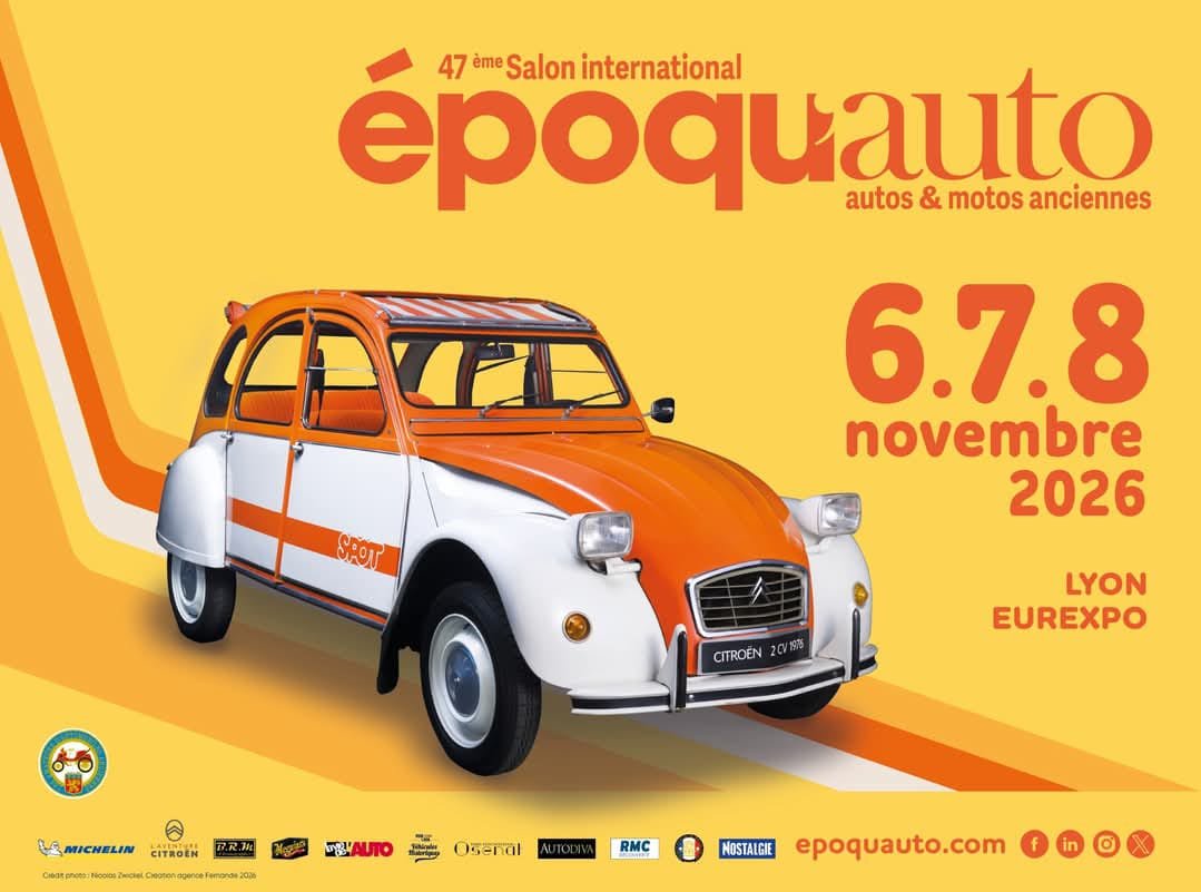 🔵 47ème Salon Epoqu'Auto à Lyon