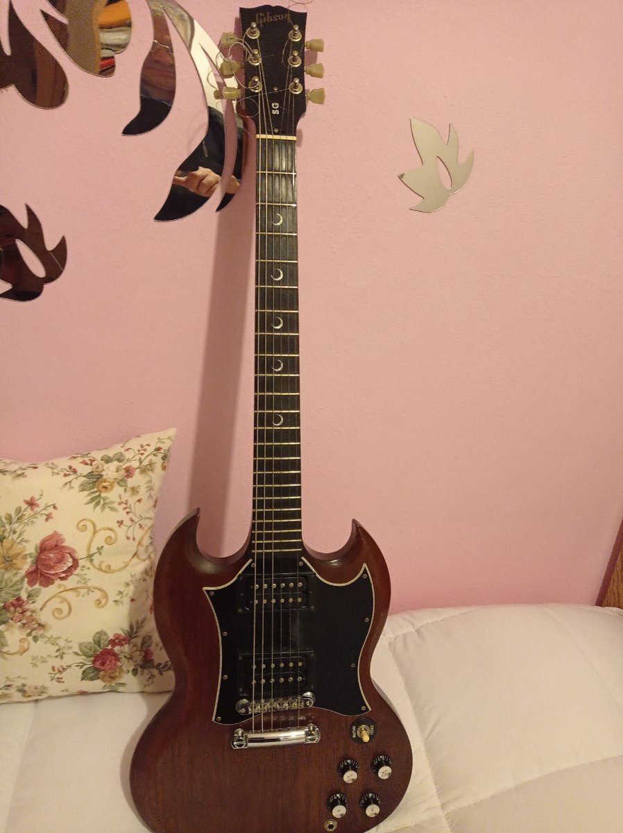 2002 gibson sg faded with crescent moon inlay's - Gibson USA - Gibson  Brands Forums