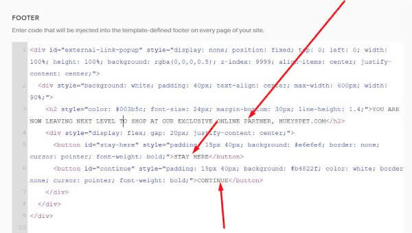 [Share] Click Navigation external link - Show a popup - Site Structure ...