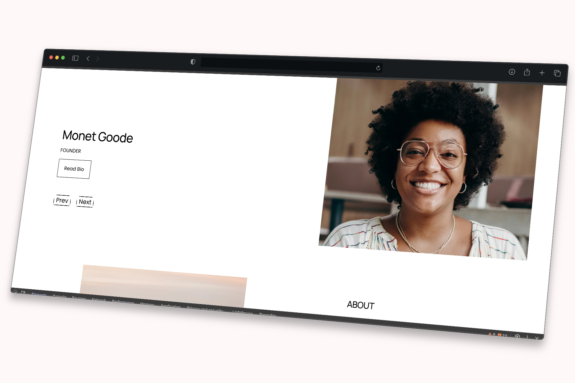 Squarespace 7.1 - Split Section Gallery Slideshow - Customize with