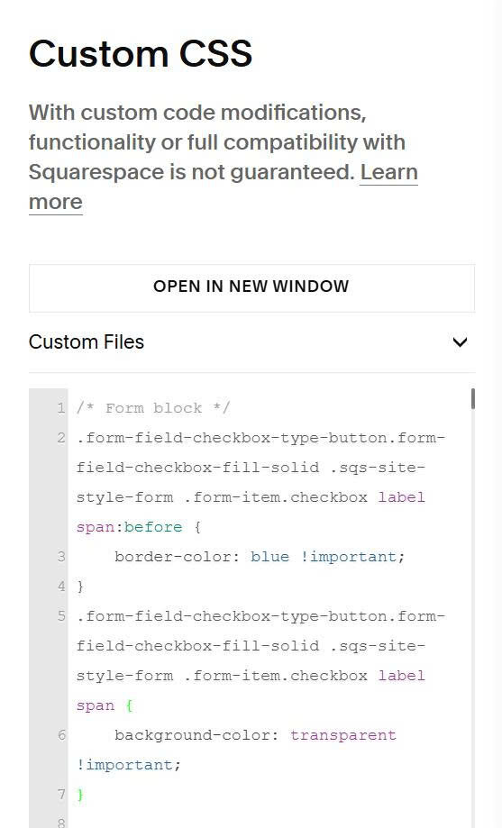 [Share] How to change checkbox background/border in Form - Blocks ...