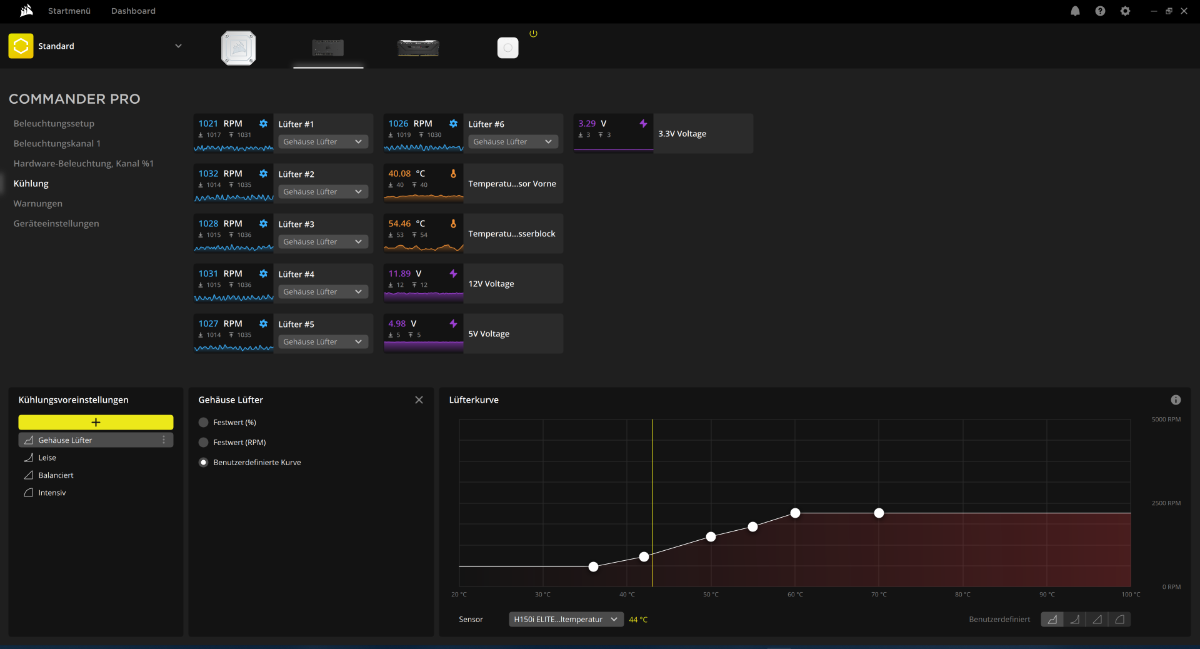 Setting up a proper silent fan curve without compromising cooling 