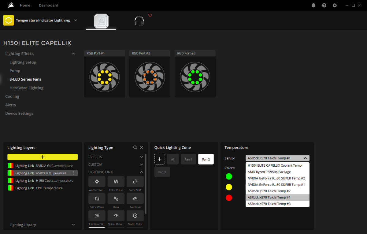 Temperature Profiles (asking for details) - CORSAIR iCUE - Corsair 