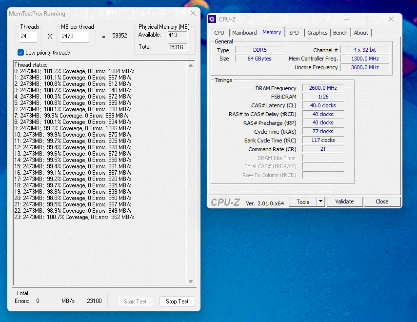 DDR5 Dominator 64GB kit - Asus - Memory detect and reboots