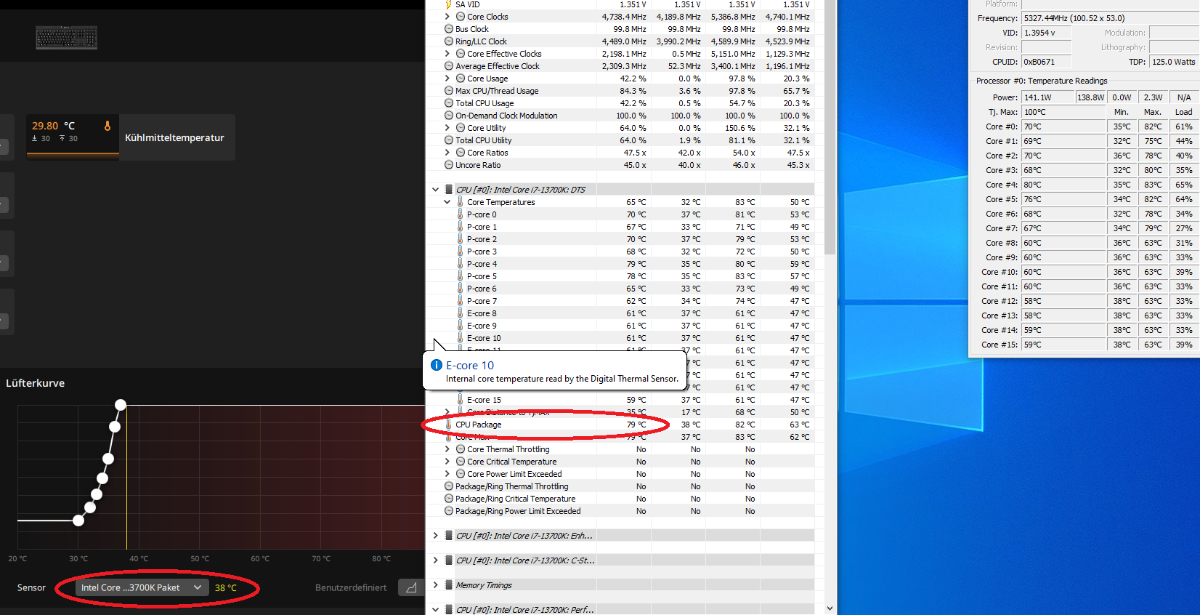 CPU Temps differ between iCUE / HWInfo &amp; Core Temp - CORSAIR iCUE 