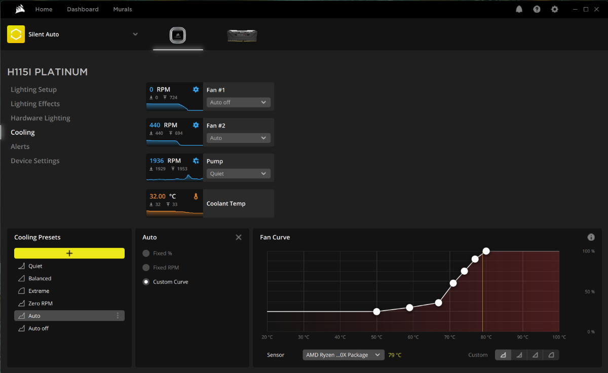 ICUE fan curve is not working anymore after the last update - iCUE 