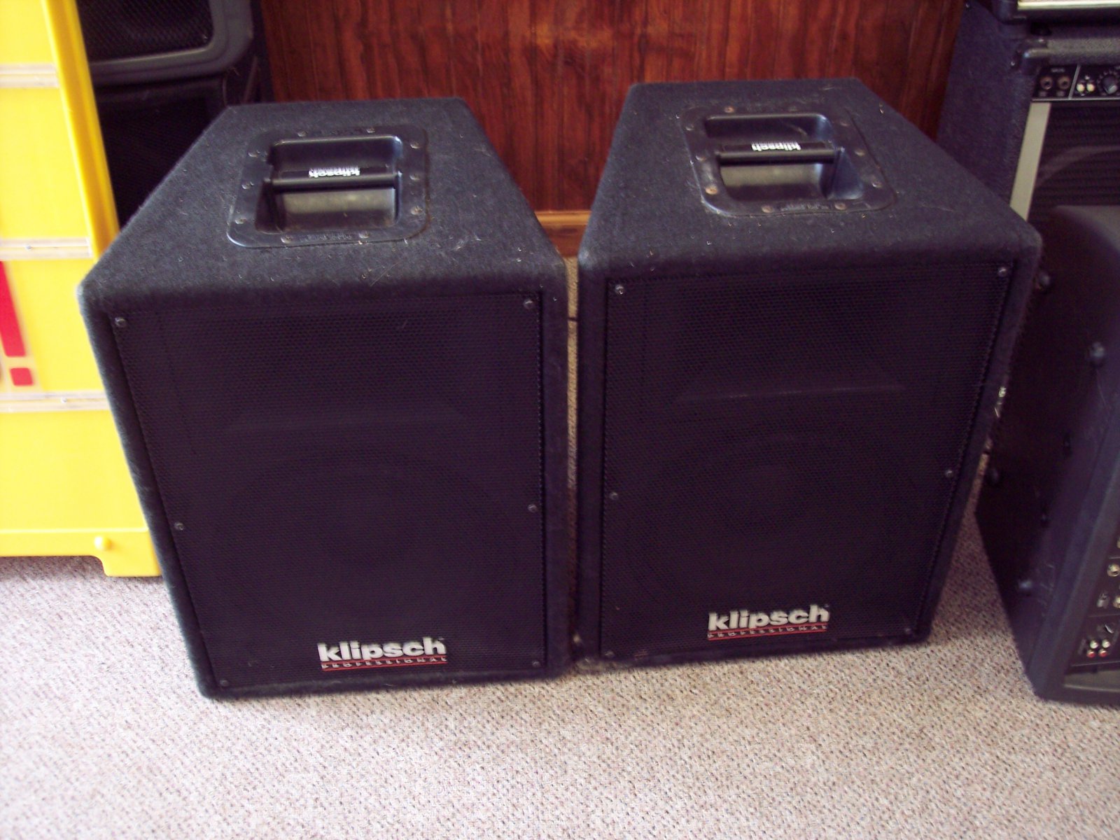 Rare Klipsch Professional KP-2002-C2 High End Stage PA Speakers