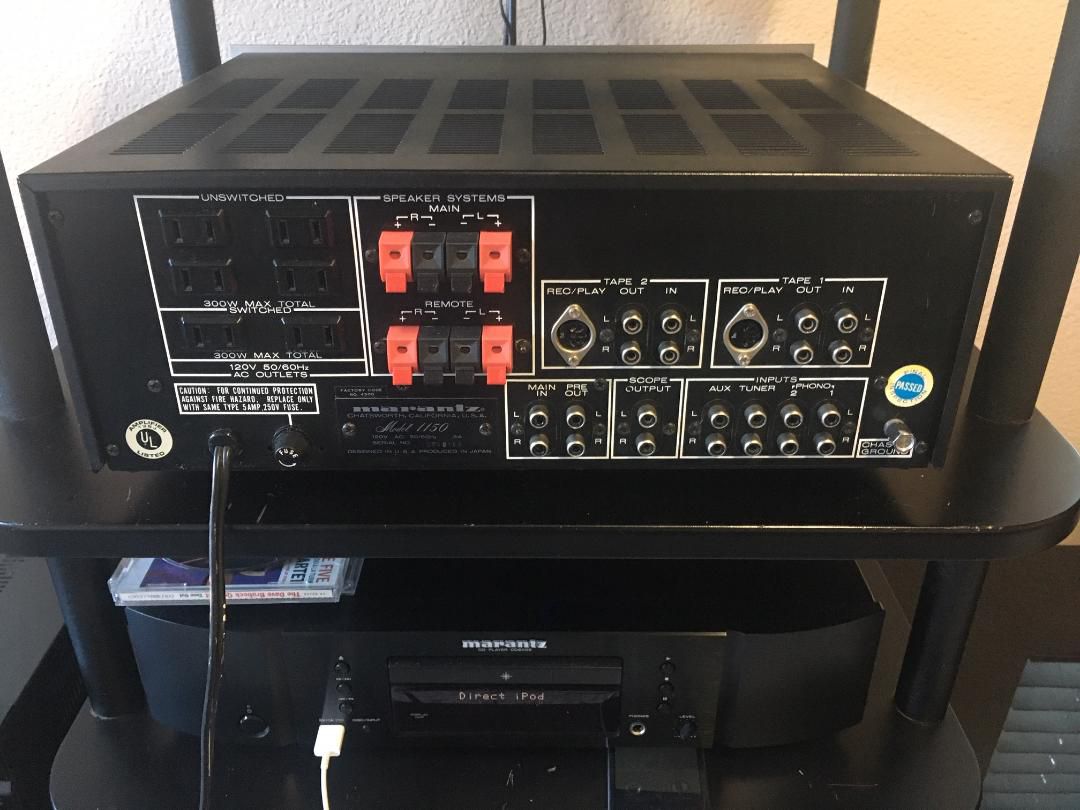 Marantz 1150 Integrated Amp, NLA - Garage Sale - The Klipsch Audio
