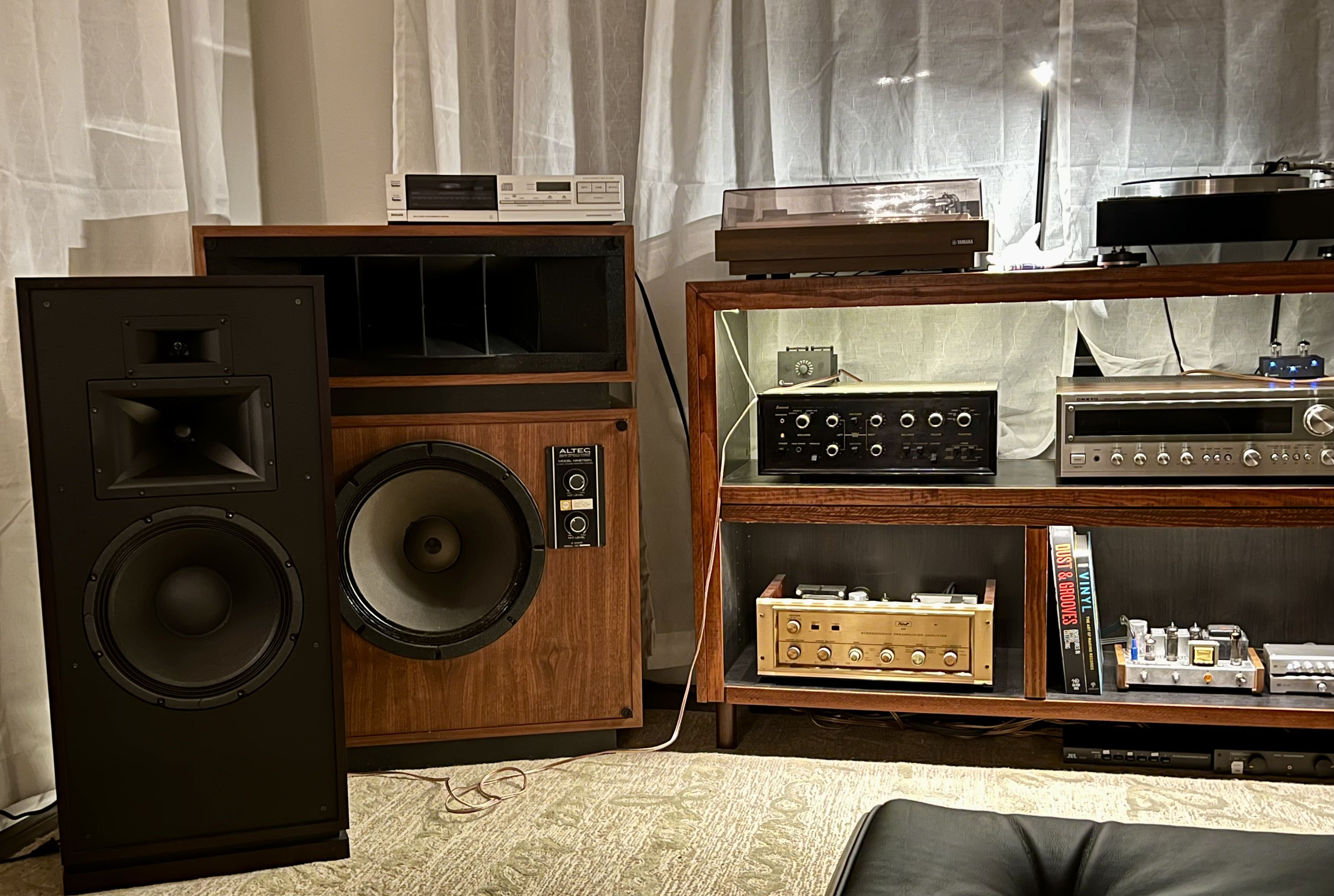 Wow. For now, my Forte III win over Altec M19 - General Klipsch