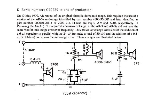 An interesting variant of the AR-3 - Acoustic Research - The