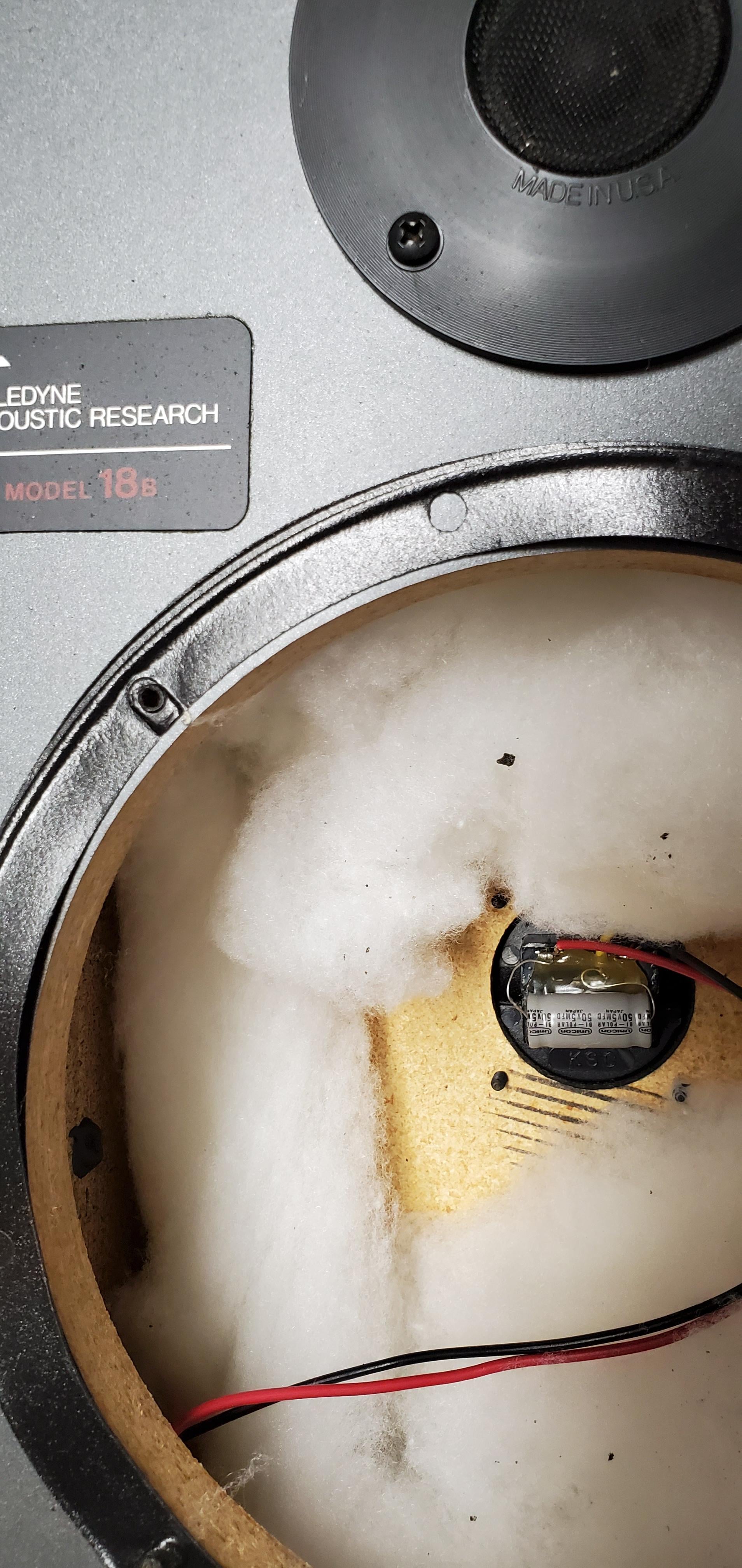 AR 18 B restoration - Acoustic Research - The Classic Speaker