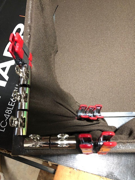 AR-9Ls & AR-9Lsi new grille fabric Installation - Acoustic