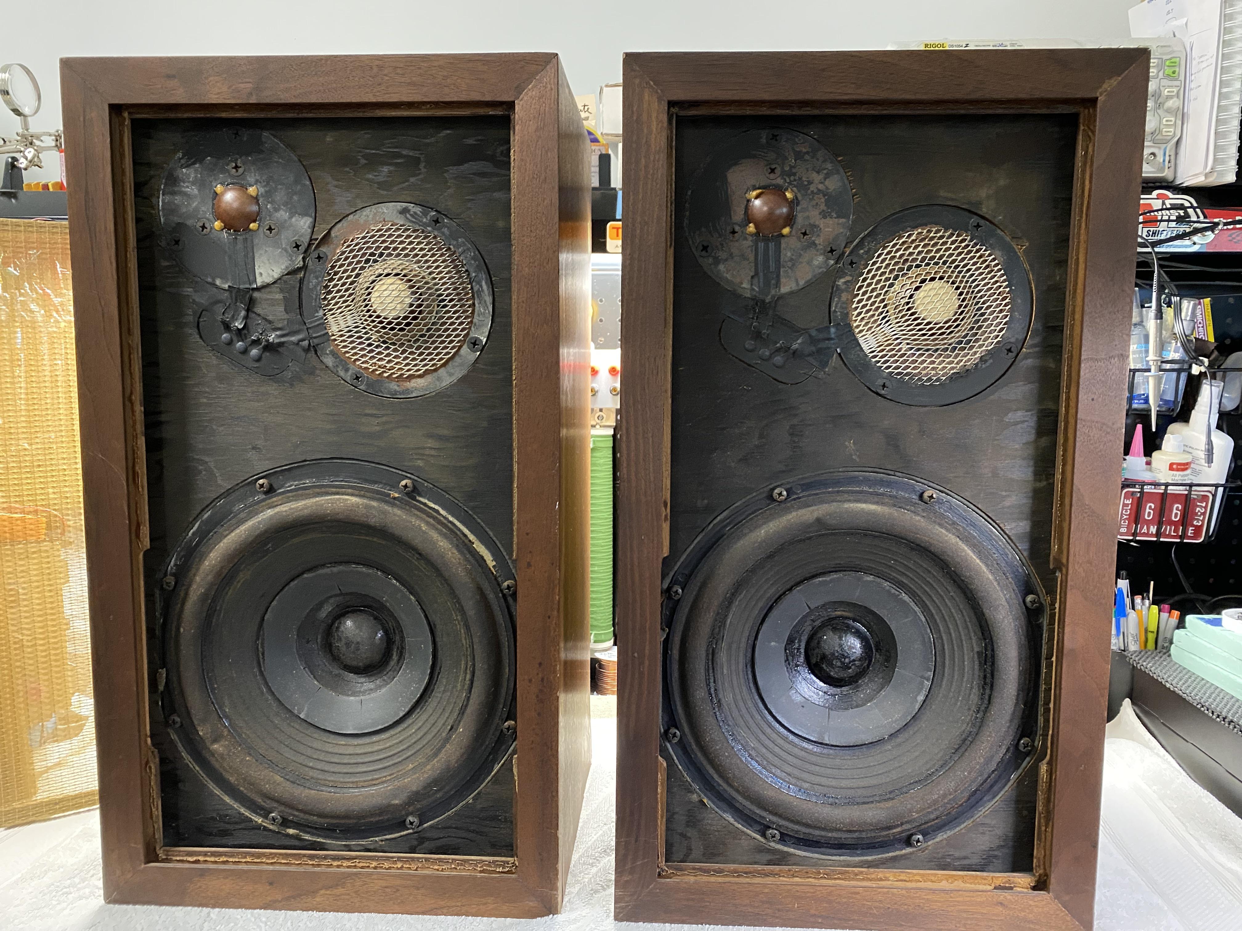 AR3's on the Bench! - Acoustic Research - The Classic Speaker