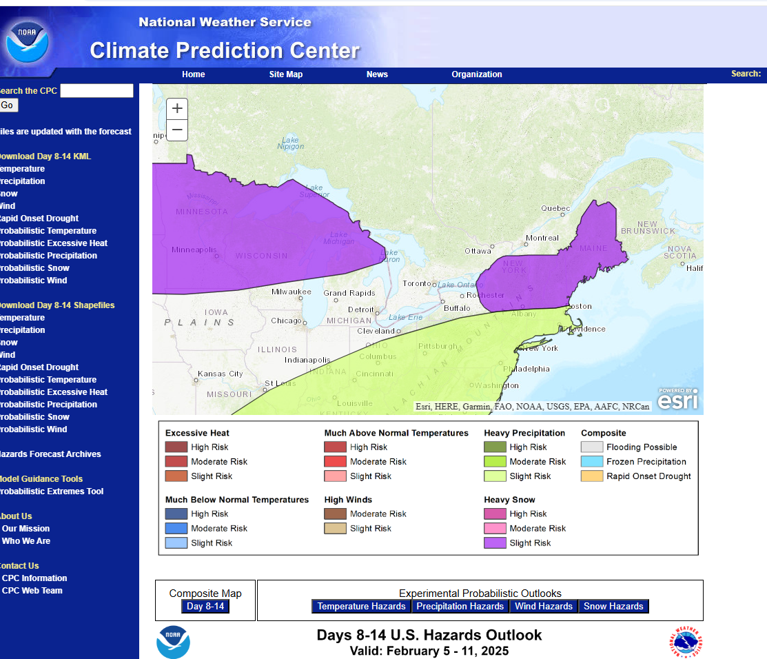 Feb 56, 2025 Winter Storm United States WXSPHERE