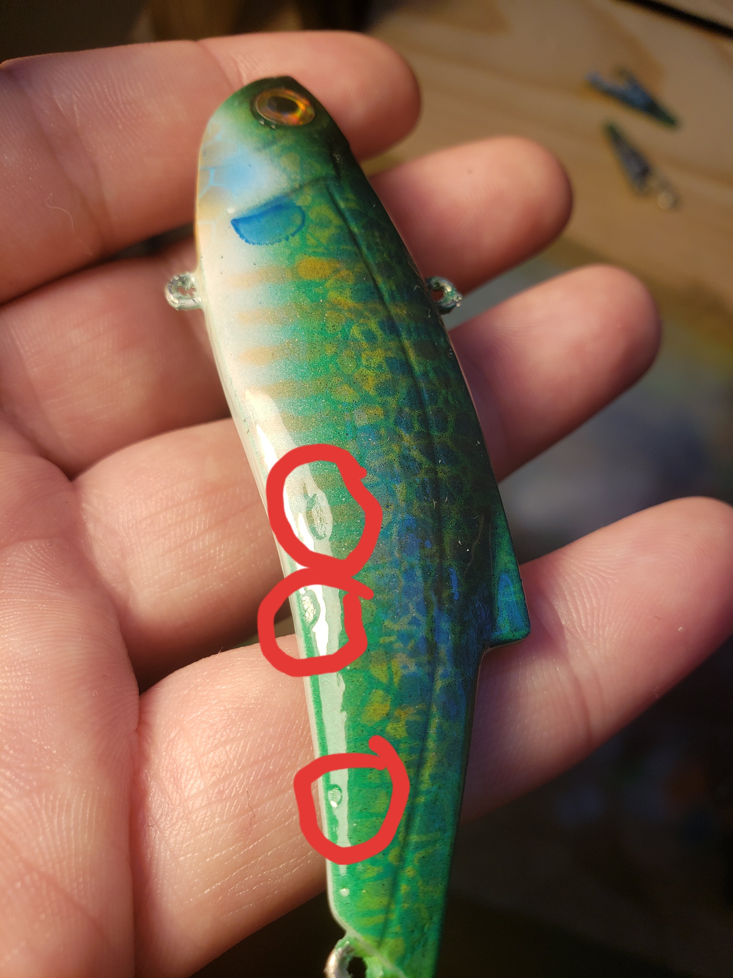 Having issues with clear coat. - Hard Baits - Tackle Underground Having issues with clear coat. - Hard Baits - Tackle Underground