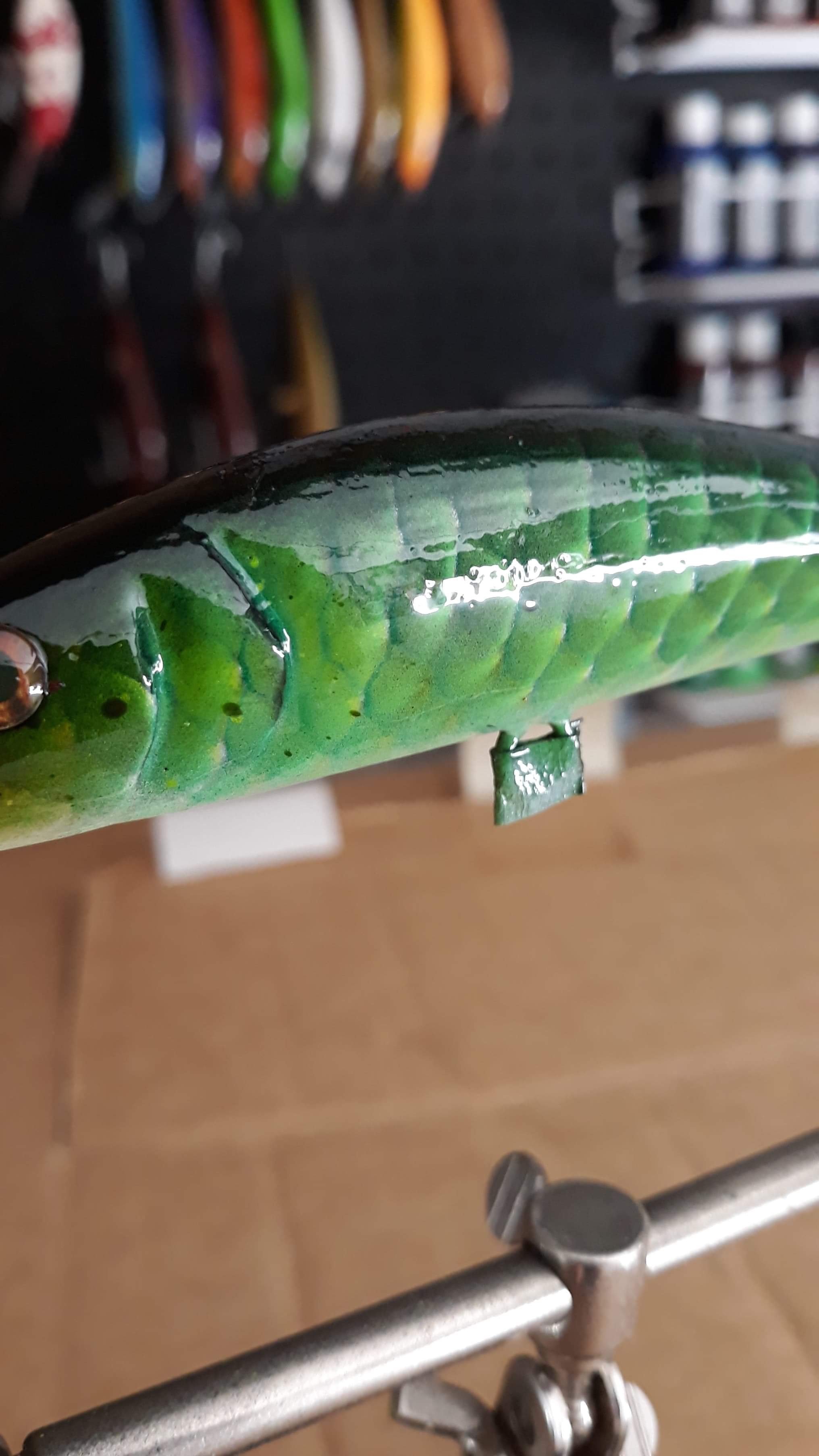 Resin clear coat problems - Hard Baits - Tackle Underground