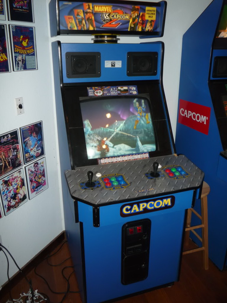 Sizing for original X-Men vs Street Fighter Cab? - Arcade