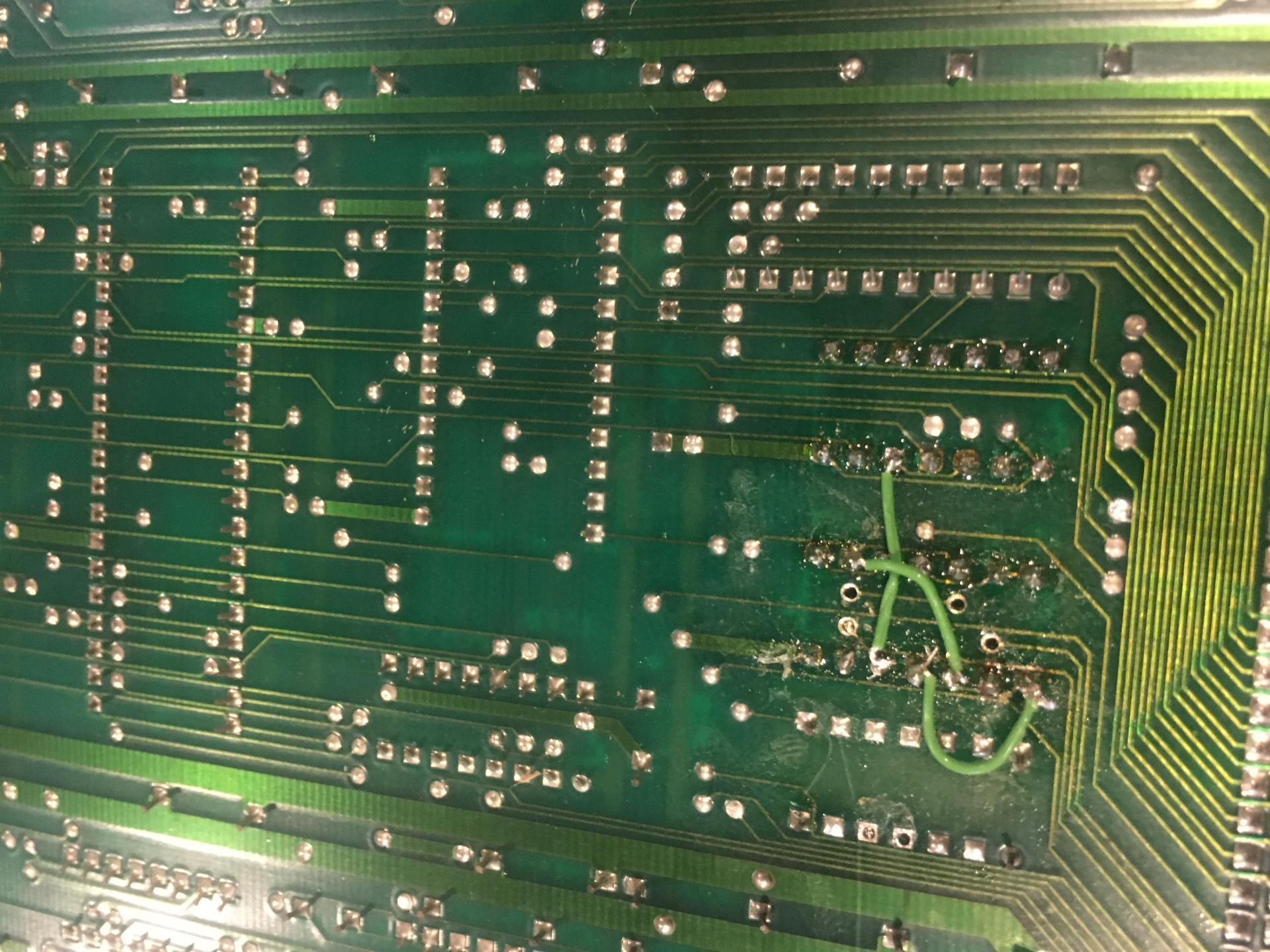 Fantasy Zone/Shinobi Repair and deconversion - PCB & Monitor