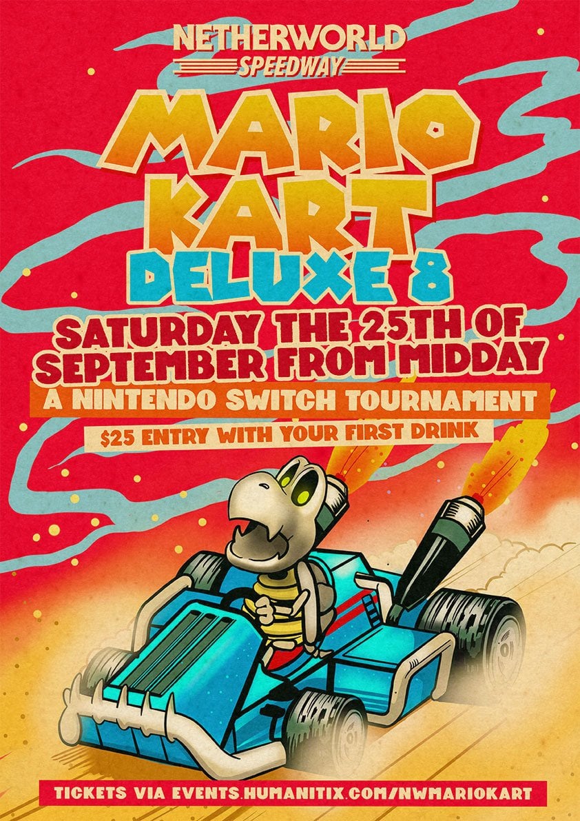 Netherworld Speedway - Mario Kart 8 Deluxe Switch Tournament