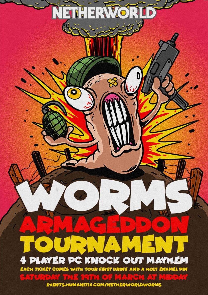 Worms Armageddon Tournament - This Saturday!!