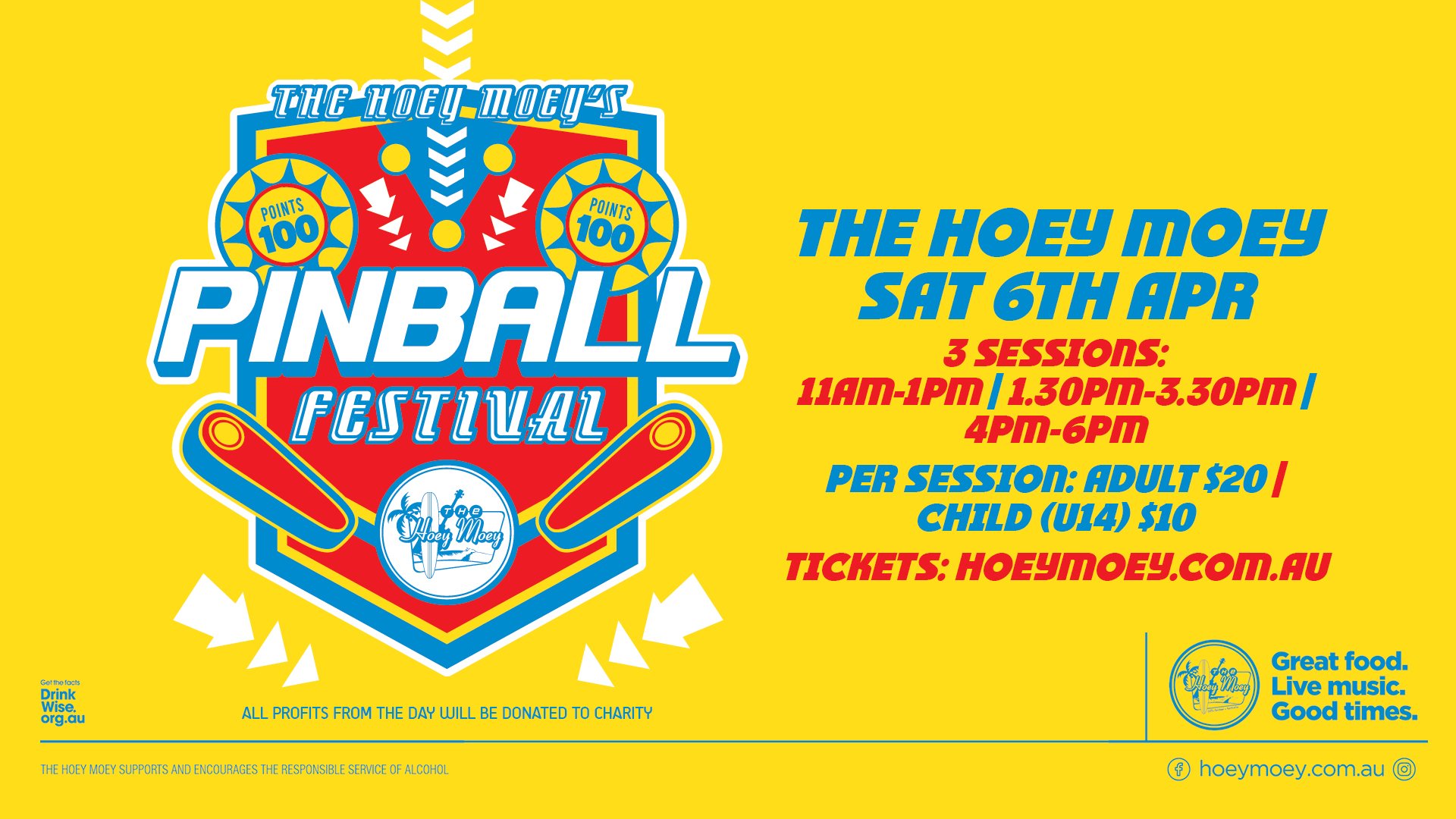 Hoey Moey Pinball Festival 2024 - Coffs Harbour NSW