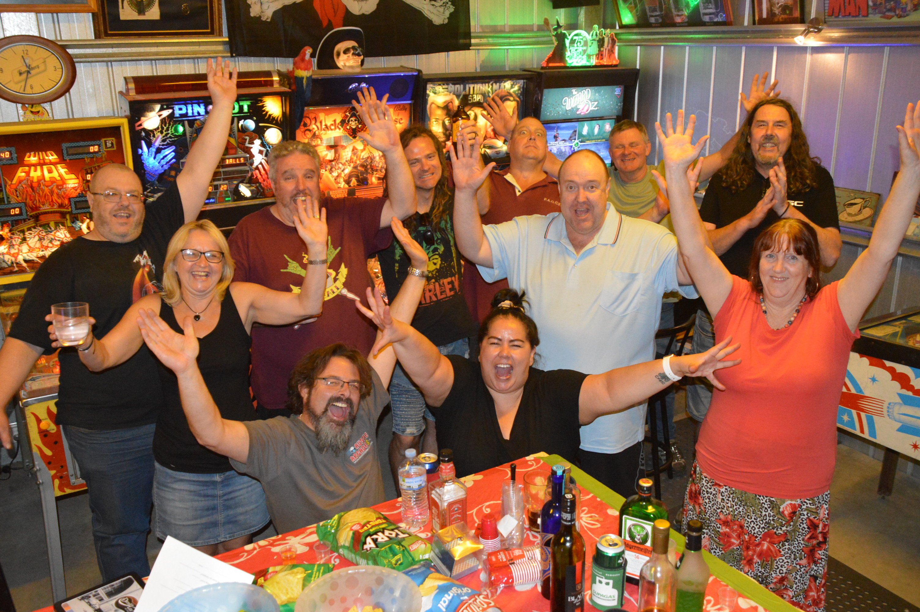 Gemini2544's Pinball meet, Piss-up & Sleep over.