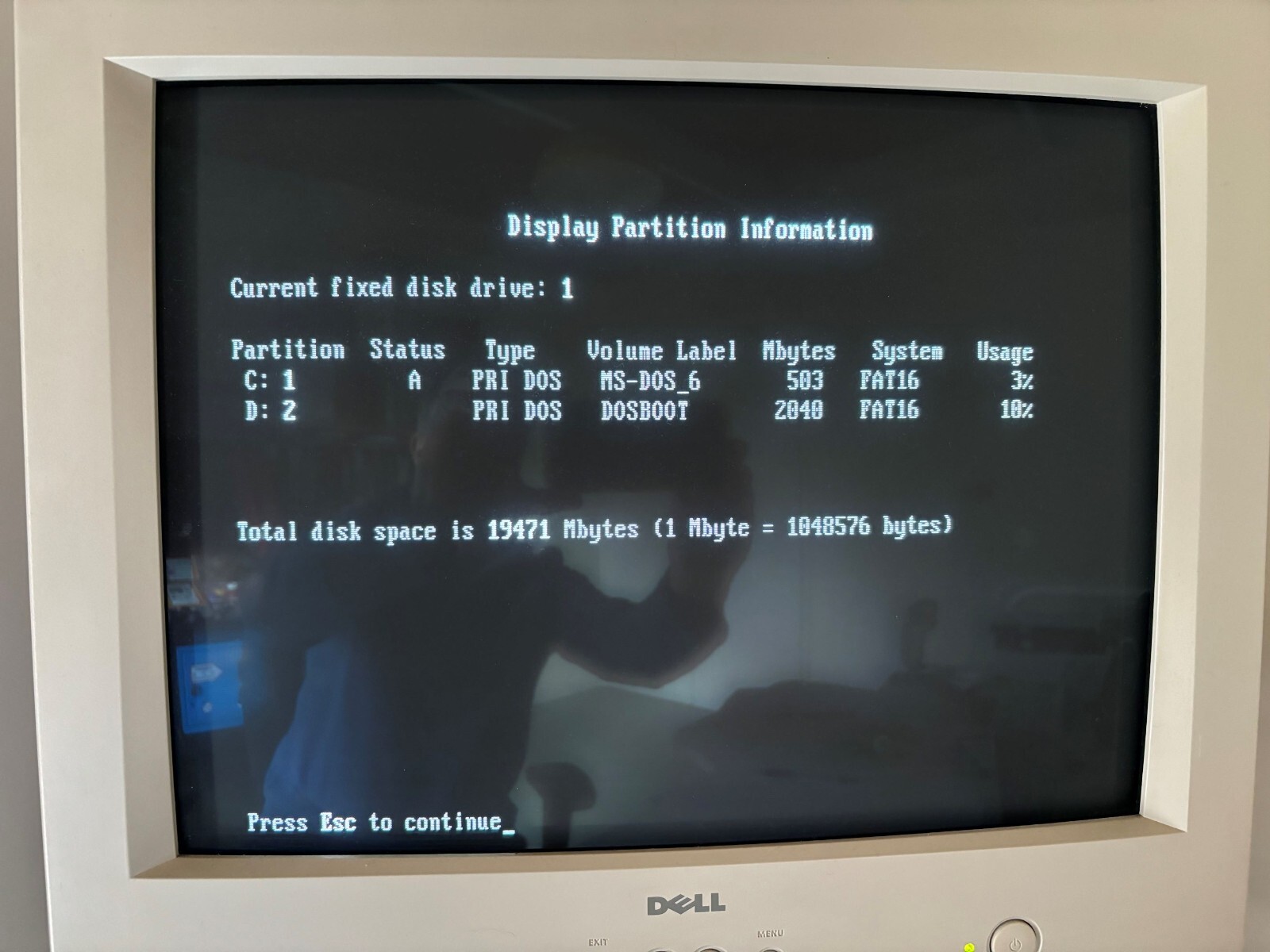 HDD Size in MS-DOS - help needed! - Software, Hardware Help and