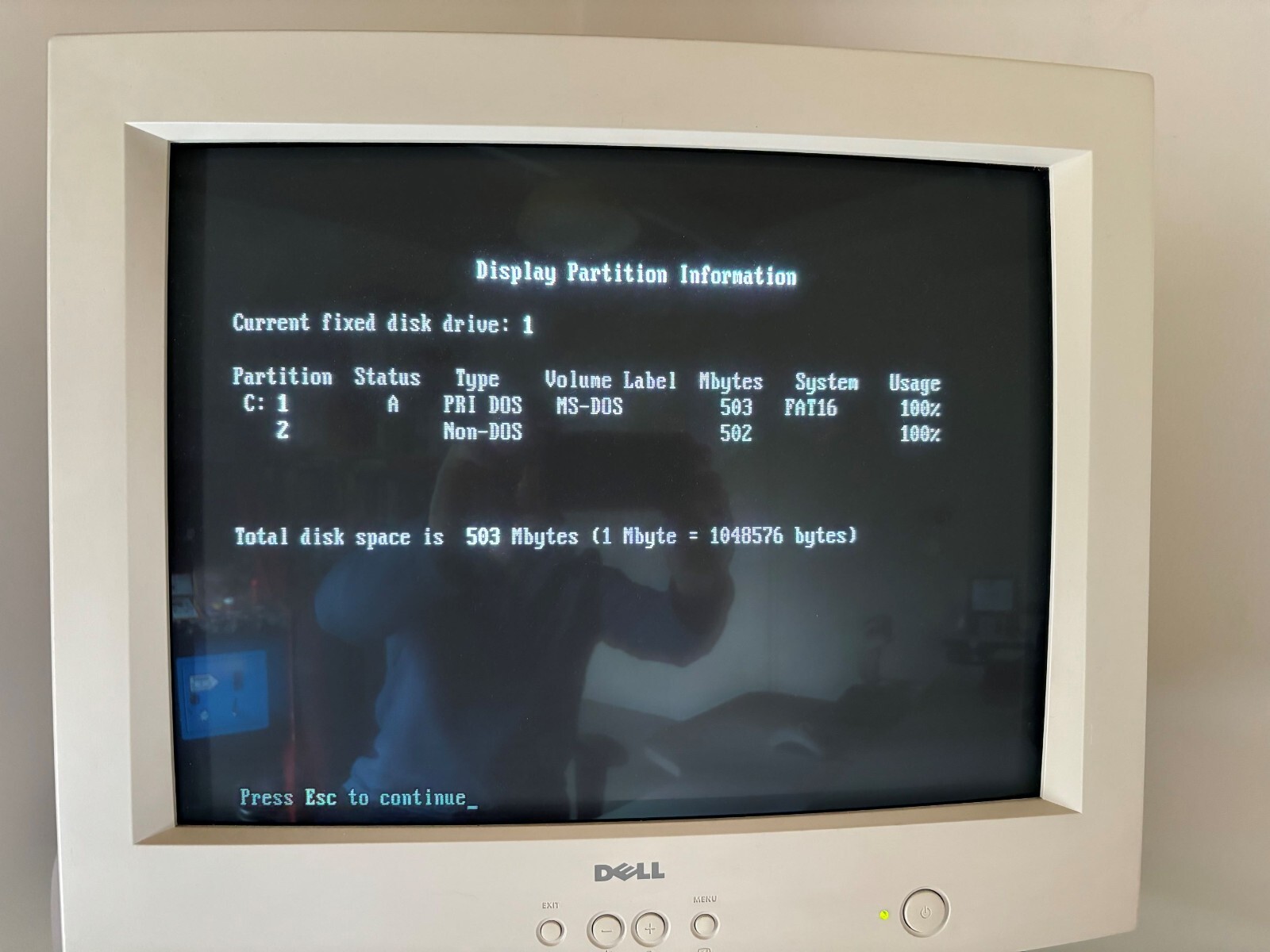 HDD Size in MS-DOS - help needed! - Software, Hardware Help and