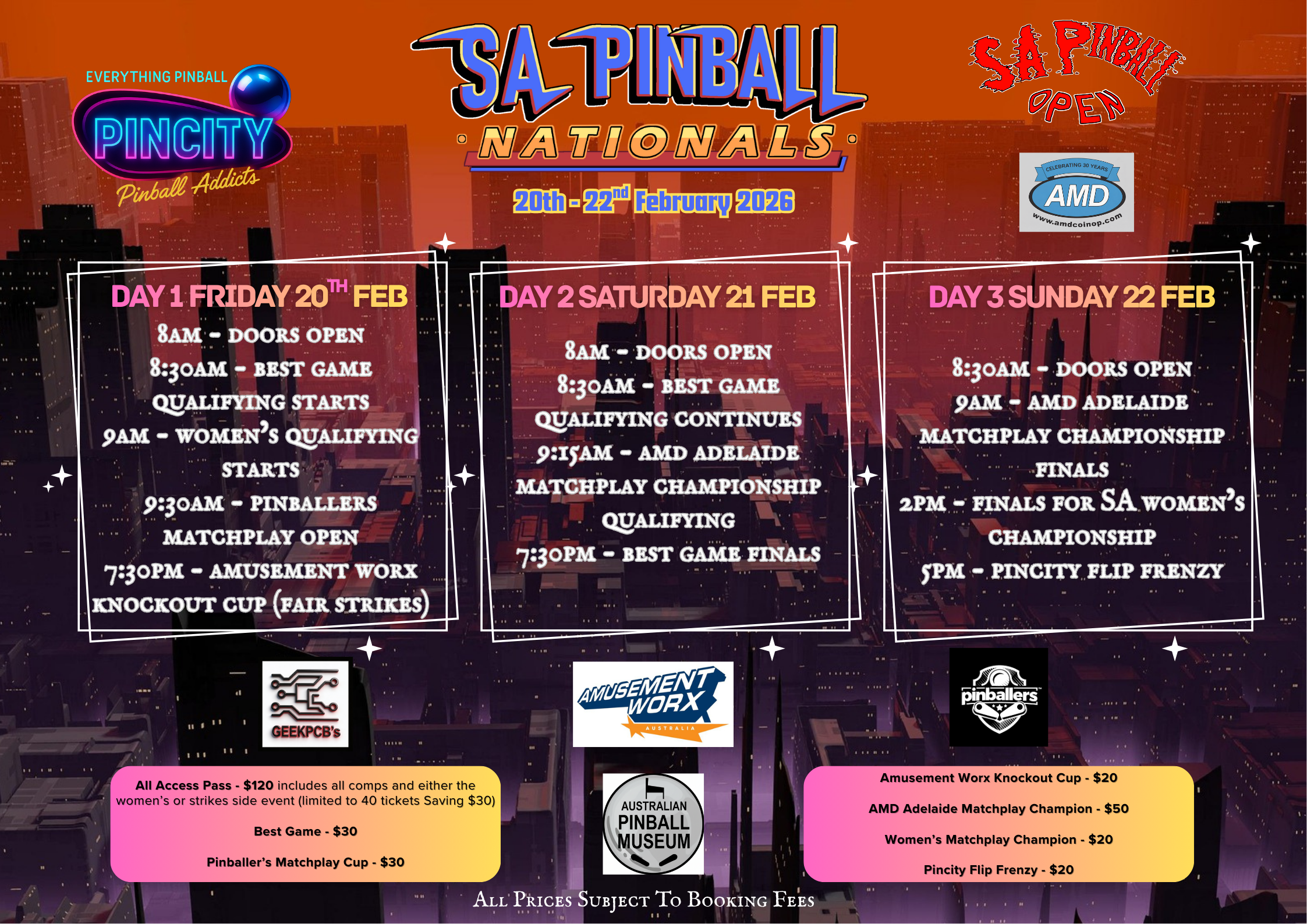 SA Pinball Nationals @Pincity Pinball Addicts