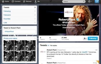 Robert Plant's Tweets - Pre / Post-Zeppelin Forum - Led Zeppelin Official  Forum